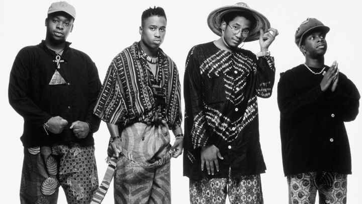 A Tribe Called Quest: Jarobi White, Ali Shaheed Muhammad, Q-Tip, Phife Dawg