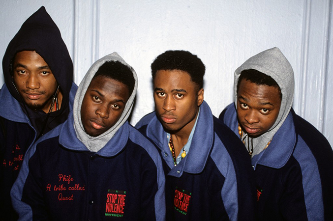 A Tribe Called Quest: Q-Tip, Phife Dawg, Ali Shaheed Muhammad, Jarobi White