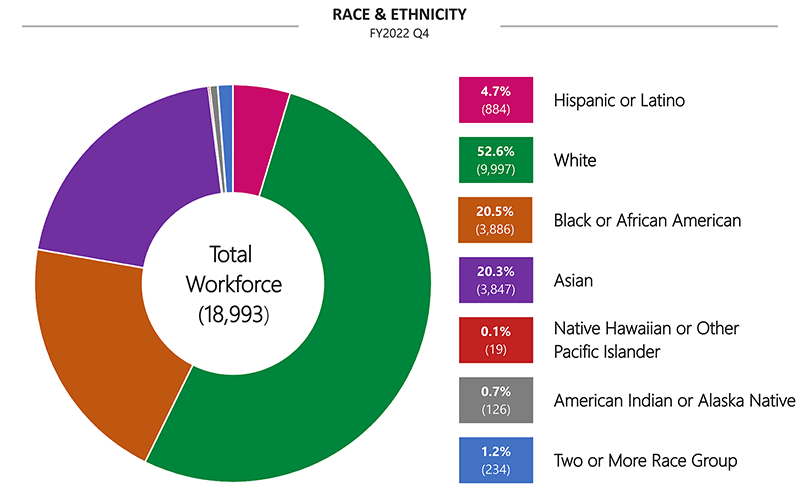 NIH Workforce Demographics Button